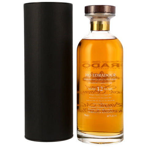 Edradour 2013/2025 - 12 y.o. - Natural Cask Strength - #386, 391, 392, 393, 395, 398, 399, 400 Ibisco Bourbon
