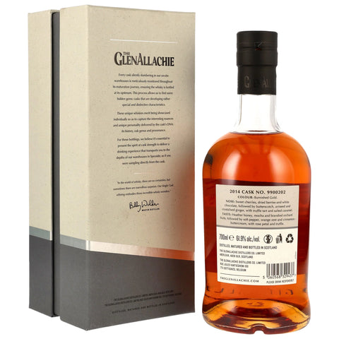 GlenAllachie 2014/2025 - 10 y.o. - Barolo Wine Barrel #9900202 - Kirsch Exclusive