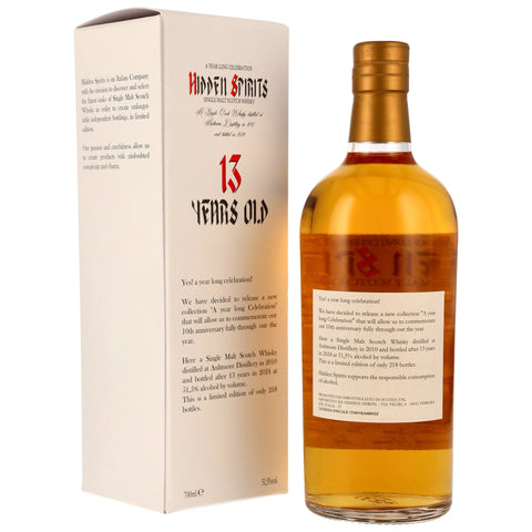 Aultmore 2010/2024 - 13 y.o. - Cask #AU1024 - Hidden Spirits