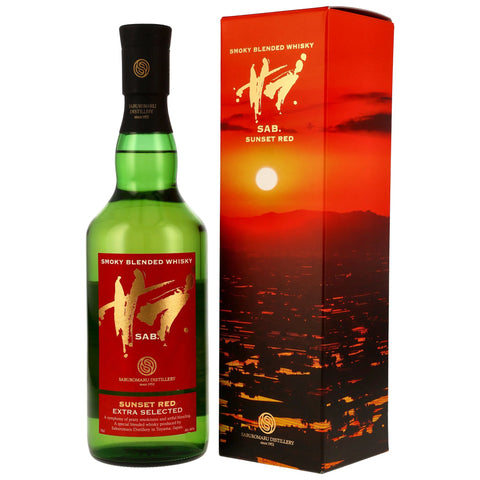 Saburomaru SAB. Sunset Red - Smoky Blended Whisky - Extra Selected