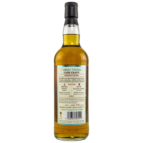 Strathdearn Sherry Cask Finish - Cask Craft - Murray McDavid