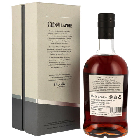 GlenAllachie 2014/2026 - 12 y.o. - PX Sherry Hogshead #9371