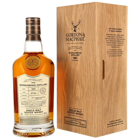Bunnahabhain 1991/2025 - 33 y.o. - Refill American Hoghshead #5512 - G&M CC UPPER