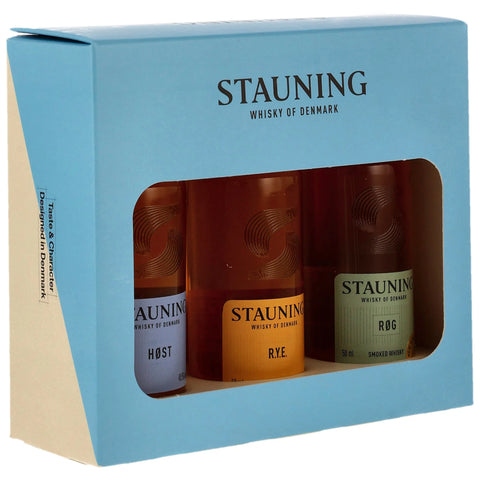 Stauning Core Set Mini Collection - Danish Whisky - 43,83%