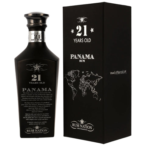Panama 21 y.o. Black Decanter - Rum Nation 42%