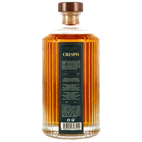 Crespo Legacy Barreled Gin (Ecuador)