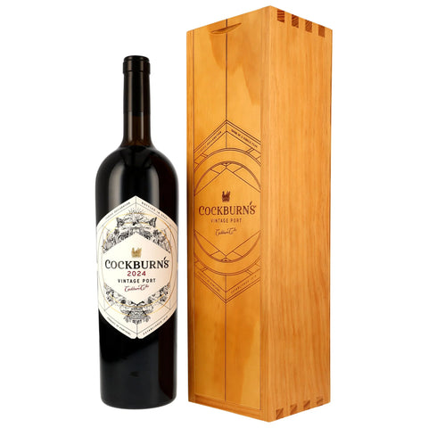 Cockburns 2024 Vintage Port in Einzel-Holzbox 1,5L