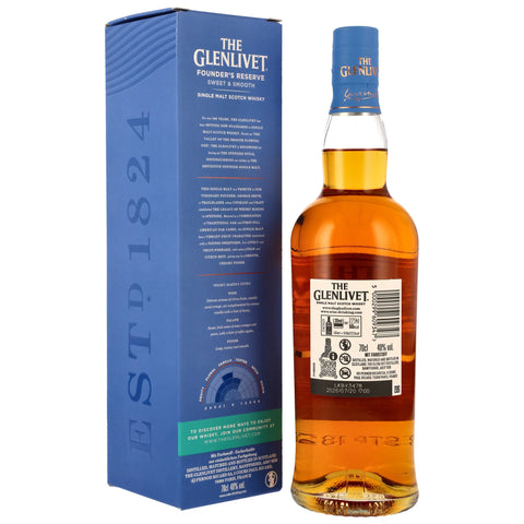 Glenlivet Founders Reserve American Oak Selection - neue Ausstattung
