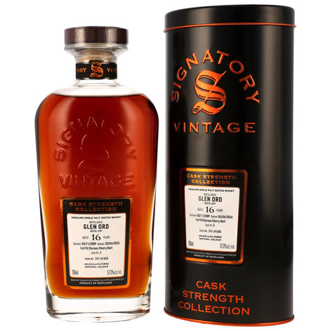Glen Ord 2009/2026 - 16 y.o. - 1st Fill Oloroso Sherry Butt #3 - Sig CS