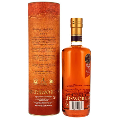 Annandale 2018/2025 Man O' Words - Double Oaked Ex- Bourbon Cask #504