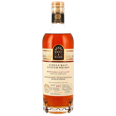 Benrinnes 2011/2026 - 15 y.o. - Pomerol Cask Finish #303719 (Berry Bros. & Rudd) - Kirsch/Nectar