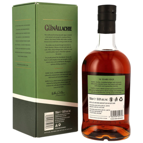 GlenAllachie 10 y.o. - Batch 13 - Cask Strength - PX Sherry, Oloroso Sherry, Red Wine & Virgin Oak Casks