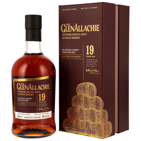 GlenAllachie 19 y.o. Ex-Solera Sherry Cask - Masters of Wood