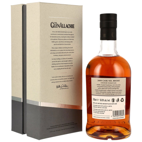GlenAllachie 2009/2025 - 15 y.o. - Virgin Oak Barrel #804305