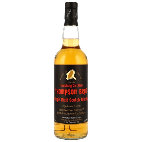 Torabhaig 2018/2025 - 7 y.o. - 1st Fill Bourbon Barrel #1127 - Thompson Bros. - 55,7%