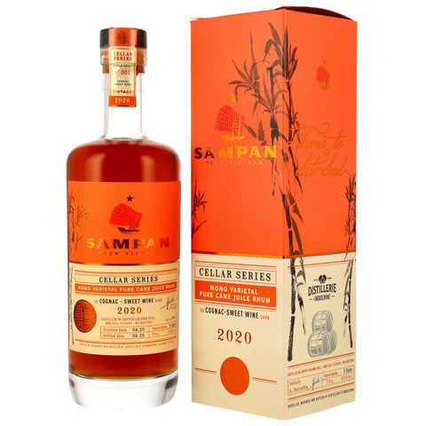 SAMPAN Rhum 2020/2025 - 5 y.o. - Cognac-Sweet Wine Cask - Cellar Series (Vietnam)