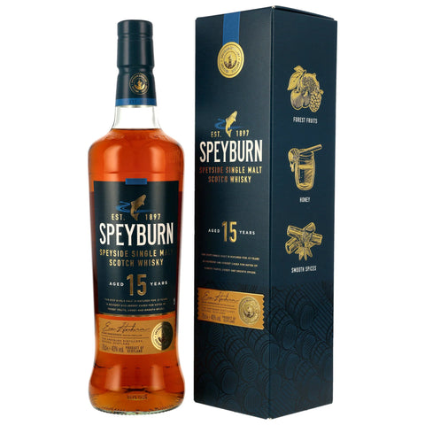Speyburn 15 y.o. Single Malt - Bourbon & Sherry Casks - 40%