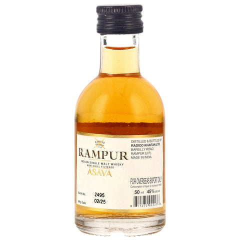 Rampur Single Malt Asava - Bourbon Barrels Red Wine Cask- Mini