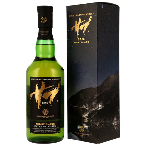 Saburomaru SAB. Night Black - Smoky Blended Whisky - Extra Selected