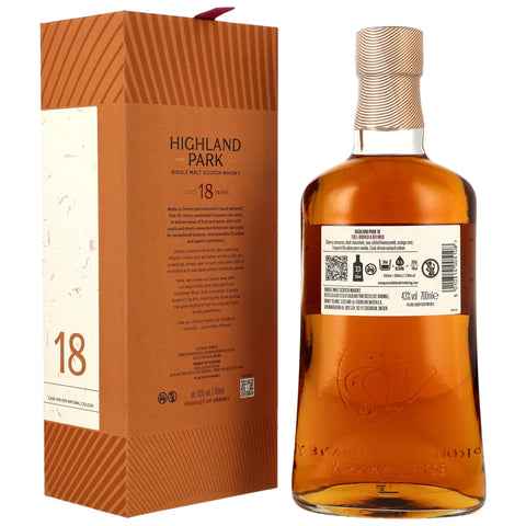 Highland Park 18 y.o. Full-Bodied & Refined - 1st Fill Sherry Casks