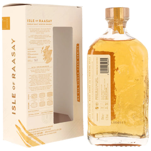 Isle of Raasay 2018/2026 - 7 y.o. - Single Malt Whisky - Peated Rye Whisky Single Cask #18/839