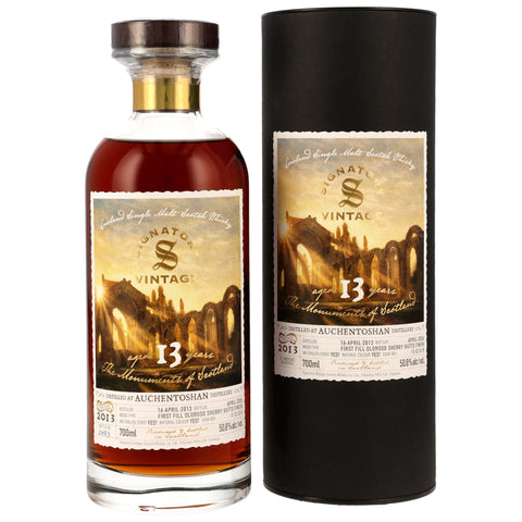 Auchentoshan 2013/2026 - 13 y.o. - 1st Fill Oloroso Sherry Butts Finish - Sig Monuments of Scotland