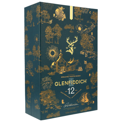 Glenfiddich 12 y.o. Limited Design 2026 mit Tumbler