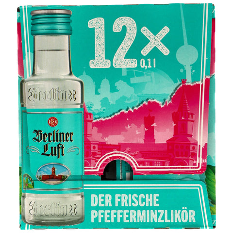 Berliner Luft Pfefferminzlikör 100ml VPE 12x0,1 Neue Ausstattung