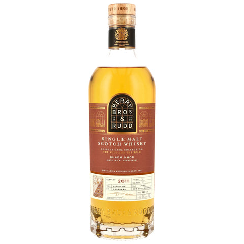 Ruadh Mhor 2011 - 14 y.o. - Hogshead #284 The Auld & The Bold (Berry Bros & Rudd)