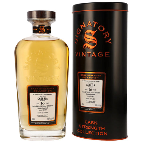 Caol Ila 2009/2026 - 16 y.o. - Bourbon Cask #322897 - Sig CS