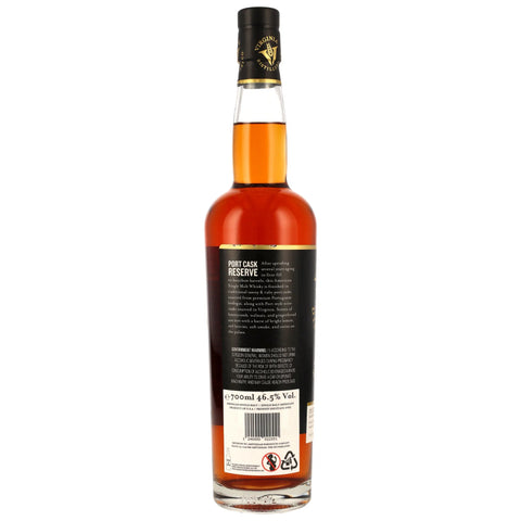 Virginia Distillery American Single Malt Port Cask Reserve - Tawny & Ruby Port Casks Finish