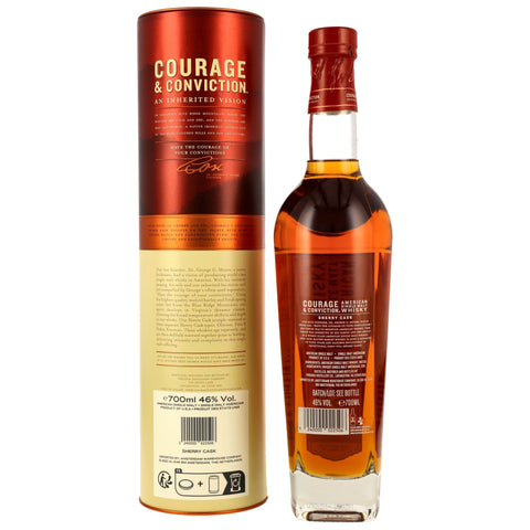 Virginia Distillery Courage & Conviction American Single Malt Sherry Cask