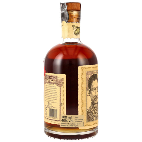 Don Papa 7 - Deutsches Etikett