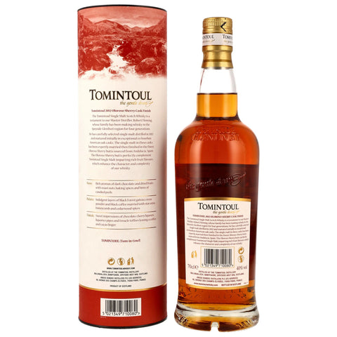 Tomintoul 12 y.o. Oloroso Sherry Butts Finish - Limited 2012 Edition