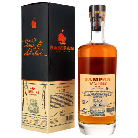 SAMPAN Rhum 2021/2025 - 4 y.o. - Cognac Cask - Cellar Series (Vietnam)