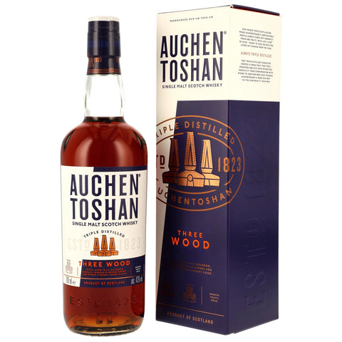 Auchentoshan Three Wood - neue Ausstattung (in GP)