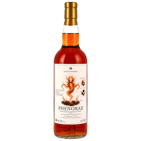 PHENORAX 2015/2026 - 11 y.o. - Blended Malt - 1st Fill Ruby Port Wine Hogshead - Scotch Universe