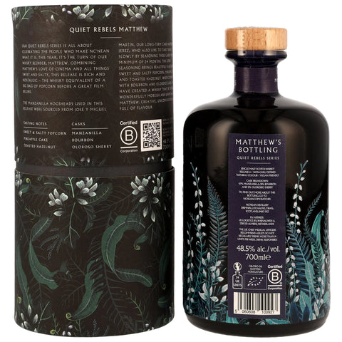 Nc'nean Organic Single Malt Whisky - Quiet Rebels: Matthew