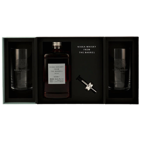 Nikka Whisky From the Barrel mit 2 Gläsern & Ausgießer - neue Ausstattung 2026