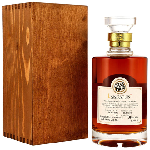 Langatun 2018/2026 - 8 y.o. - Cask Proof Recioto/Red Wine Cask Batch 4