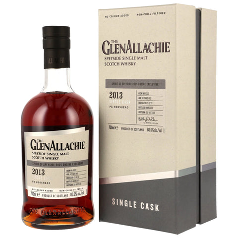 GlenAllachie 2013/2025 - 11 y.o. - PX Sherry Hogshead #9322