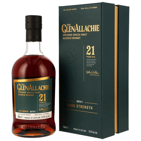 GlenAllachie 21 y.o. Single Malt - Batch 7 - PX & Oloroso Sherry Casks