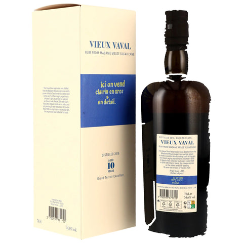 Vieux Vaval 2016/2026 - 10 y.o. - Small Batch Ex-Caroni Cask