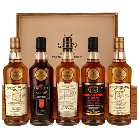 Gordon & MacPhail 50th Anniversary Collection 5x70cl - 50th Anniversary Kirsch Import (G&M)