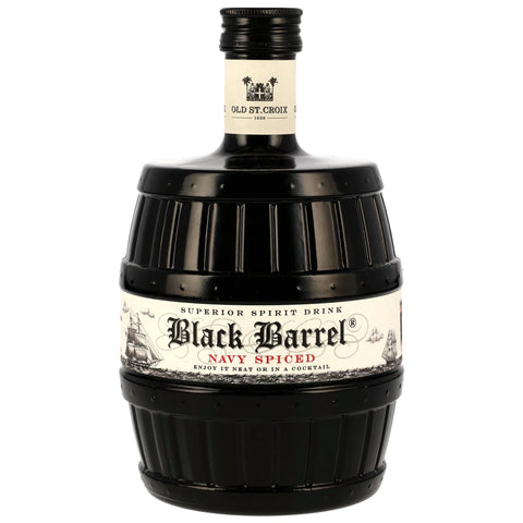 Old St. Croix Black Barrel Navy Spiced