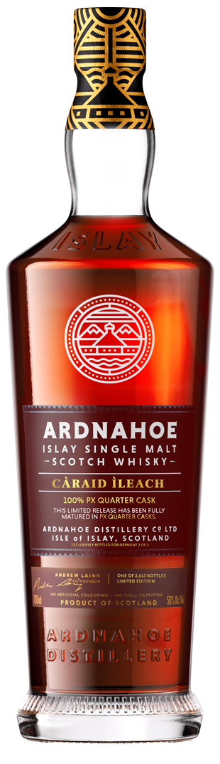 Ardnahoe Càraid Ìleach 100 % PX Quarter Cask No. 2 of 2 · Premiere