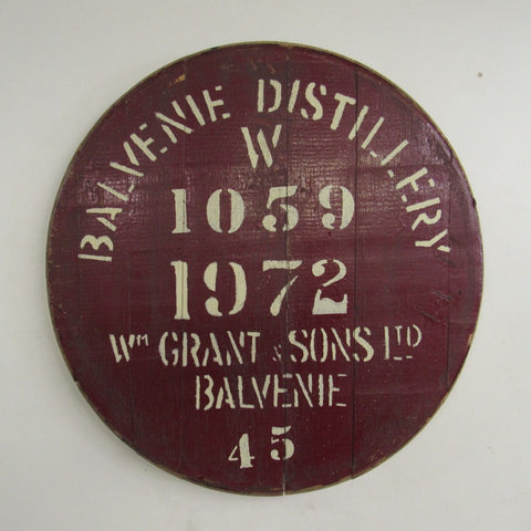 Balvenie Fassdeckel