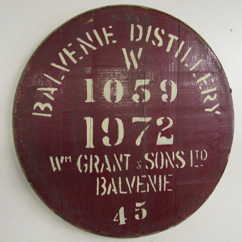 Balvenie Fassdeckel
