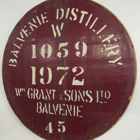 Balvenie Fassdeckel