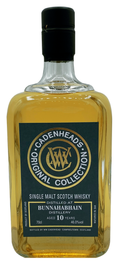 Whisky écossais single malt Bunnahabhain de Cadenhead 10 ans